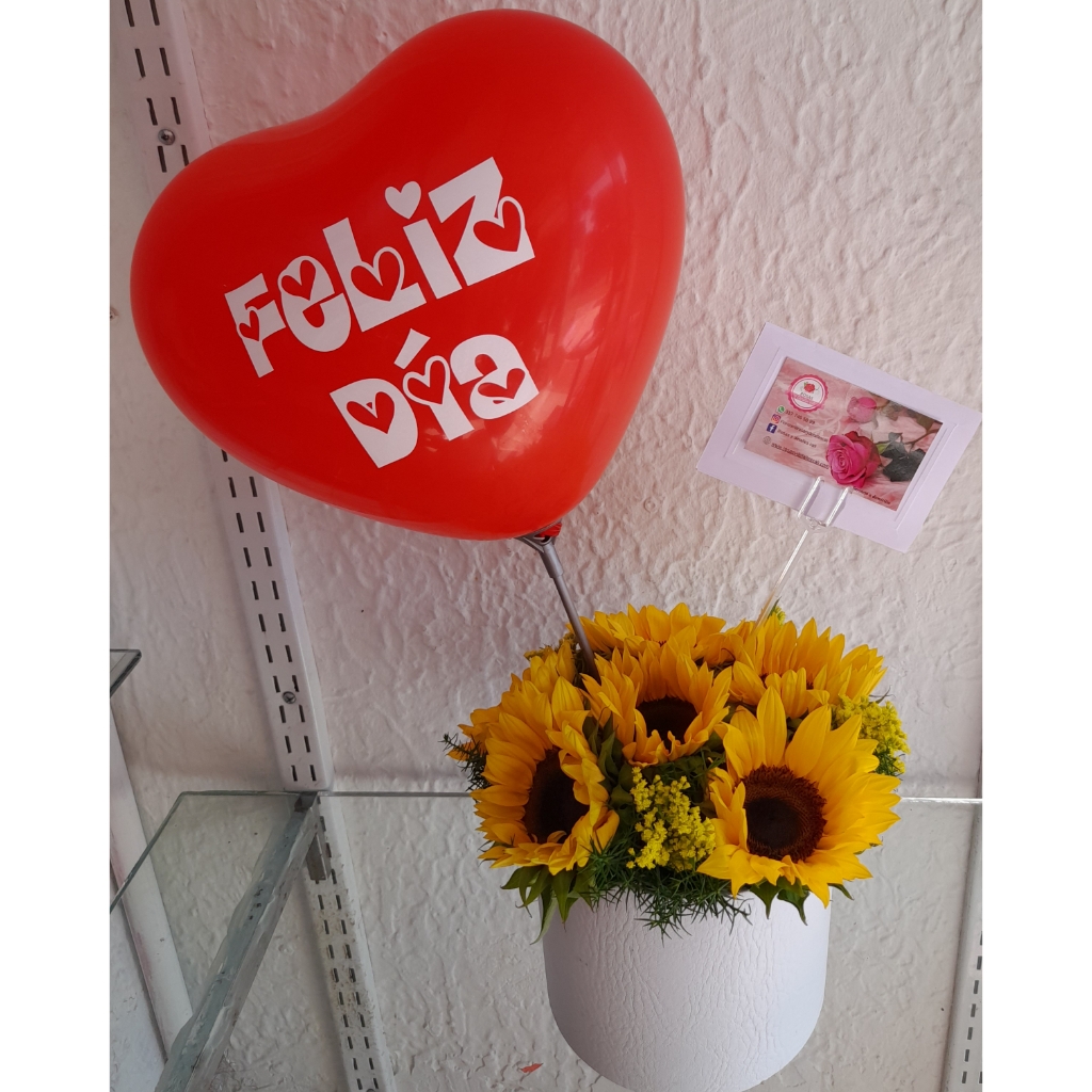 Cubito en girasoles- Floristeria cali